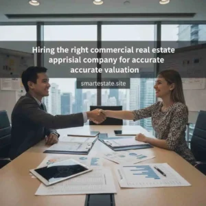 Hiring the right commercial real estate appraisal company for accurate valuation