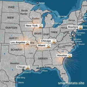 Map of U.S. cities with real estate litigation attorneys – SmartEstate.site