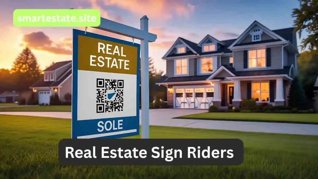 Why Invest in Quality Real Estate Sign Riders?